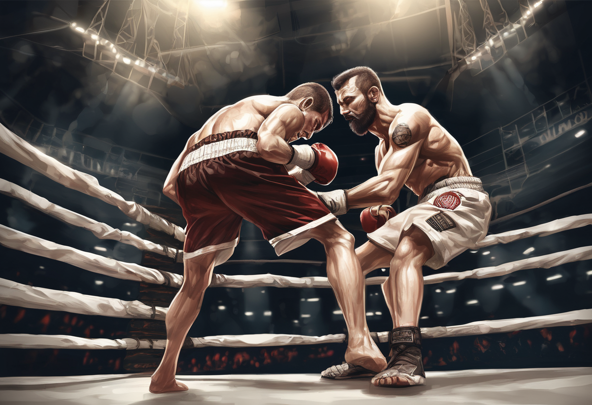 Тренировки и подготовка бойцов перед поединками